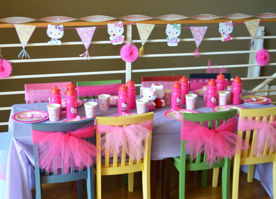 Фото лучших красивых детских столов на детский день рождения, праздник