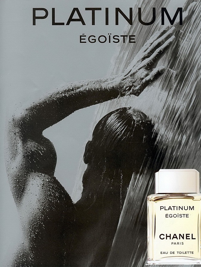 Publicidad de perfume EGOSTE Platinum