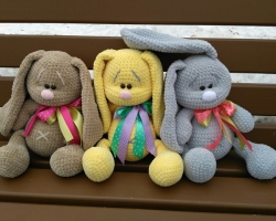 Πώς να πλέκουν λαγοί; Crochet Bunny: Βήμα προς βήμα Master Class