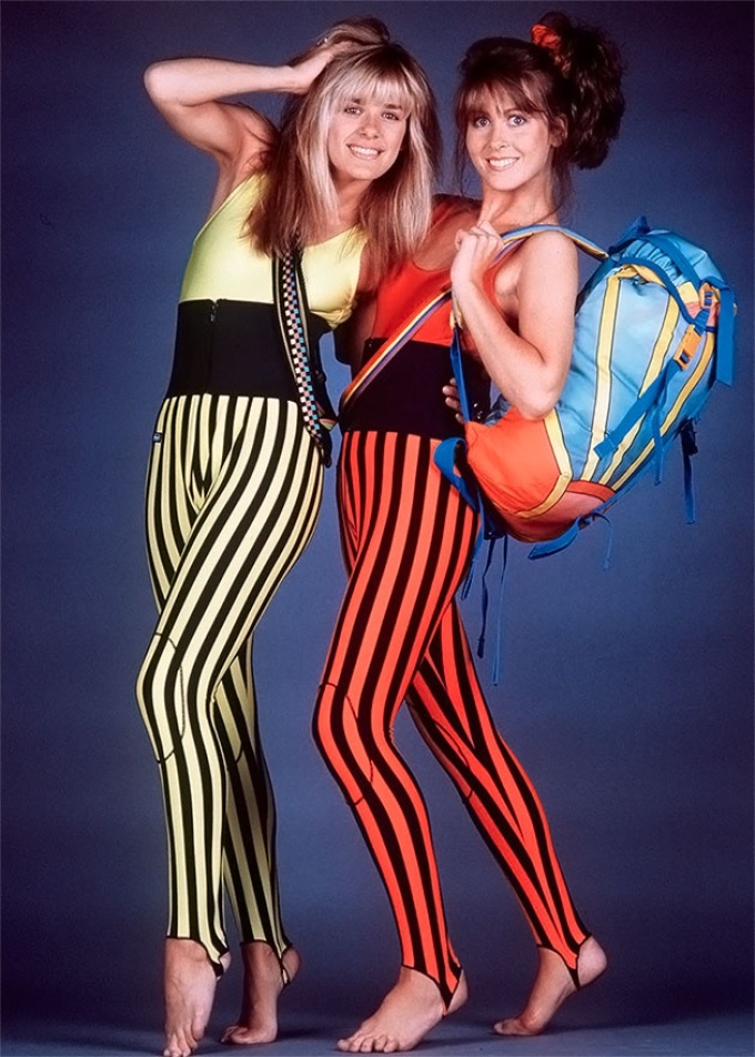 Лесбиянки в стиле 80-х