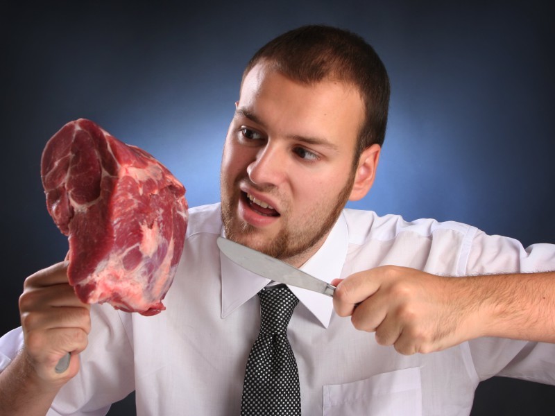 Carne - fuente de fuente y regulador de testosterona
