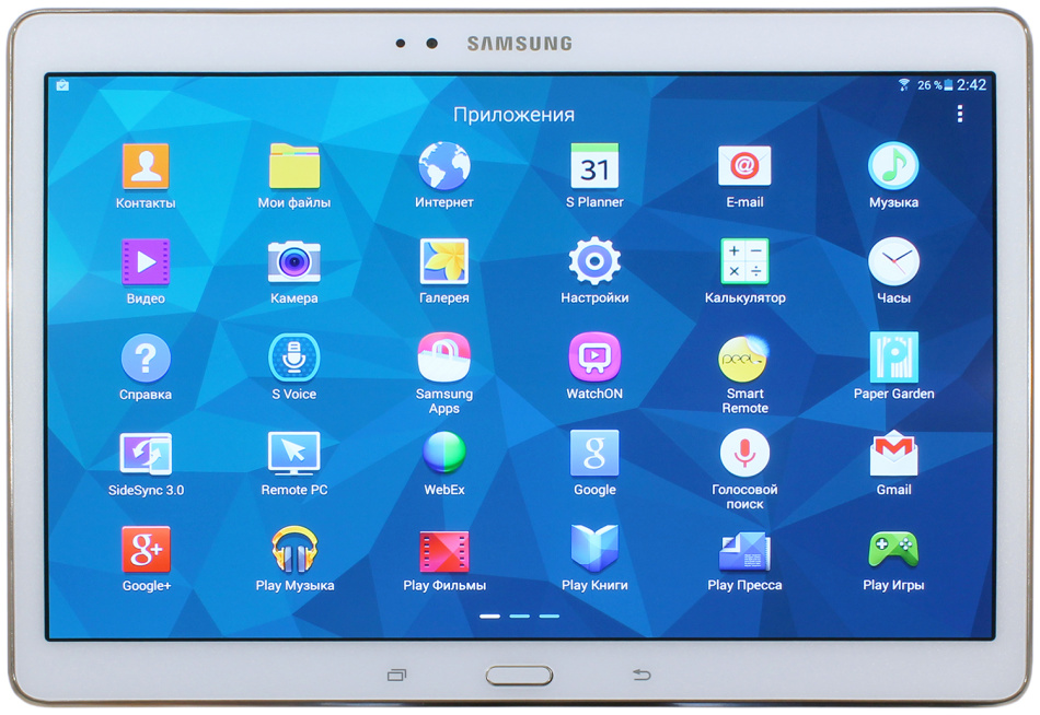 Экран Планшет Samsung Galaxy Tab