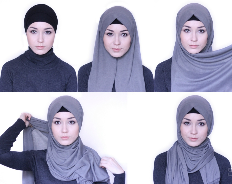 Инструкция как одевать хиджаб