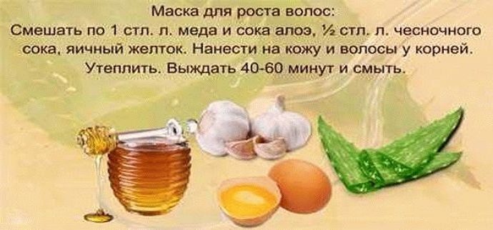 Маска с алоэ для роста волос