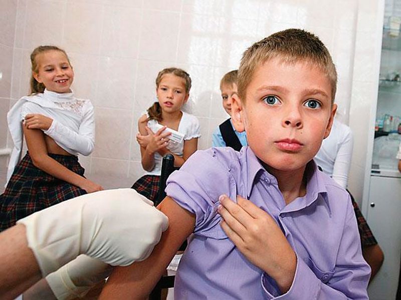 Вакцинация школьников 14