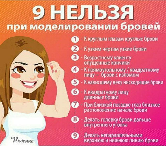 Какие ошибки нельзя допускать при моделировании бровей