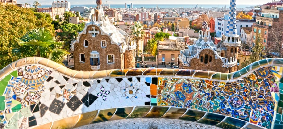 Парк гуэль (parque güell), барселона, испания