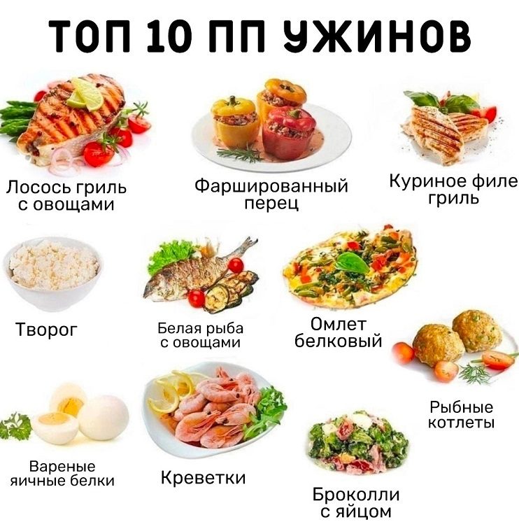 Полезные для фигуры ужины