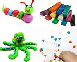 Поэтапная лепка для детей. Поделки из пластилина: лепим еду, животных, игрушки