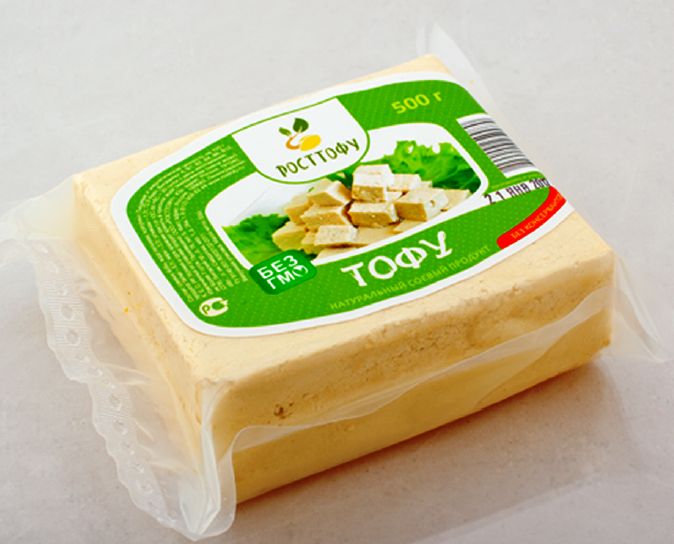 Сыр тофу в упаковке