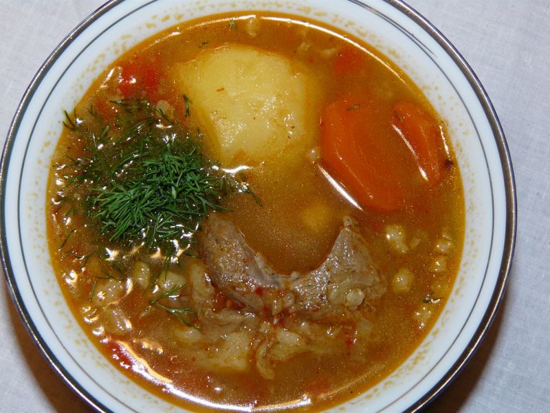 Узбекский суп