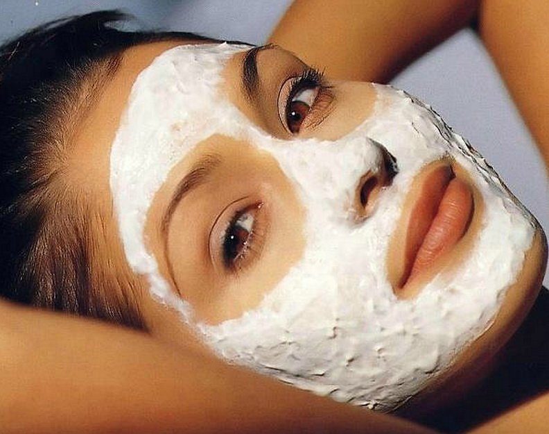Сметанная маска для лица с маслом расторопши
