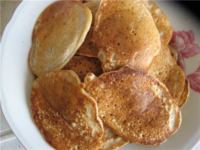 Овсяные оладушки