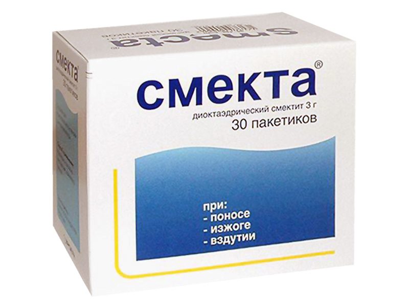 Смекта поможет восстановить слизистую жкт при поносе