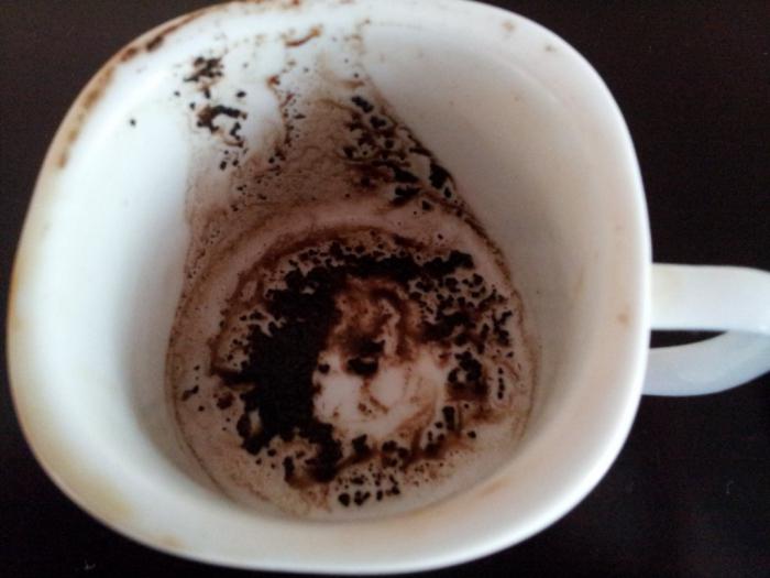 Лицо в кофейной гуще
