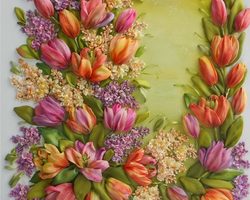 Как вышивать лентами: необычная техника вышивки, описание. Схемы и шаблоны вышивки лентами, мастер-классы для начинающих: описание, фото, видео