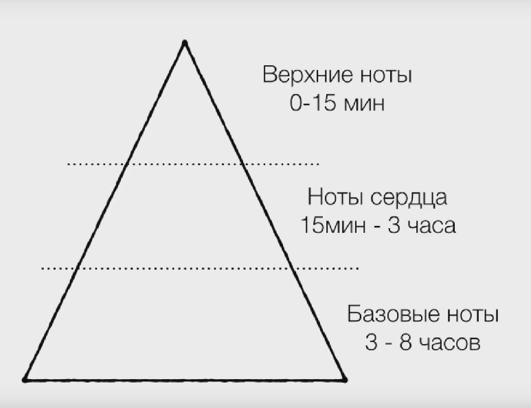 Как изменяется аромат с течением времени