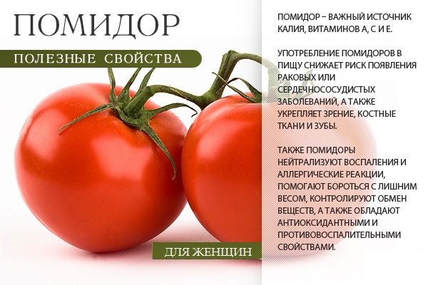 Польза томатов