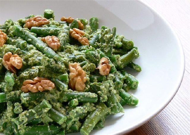 Лобио из стручковой фасоли классический