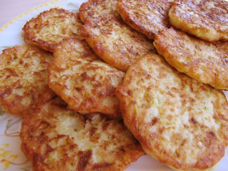 Оладьи с кабачком