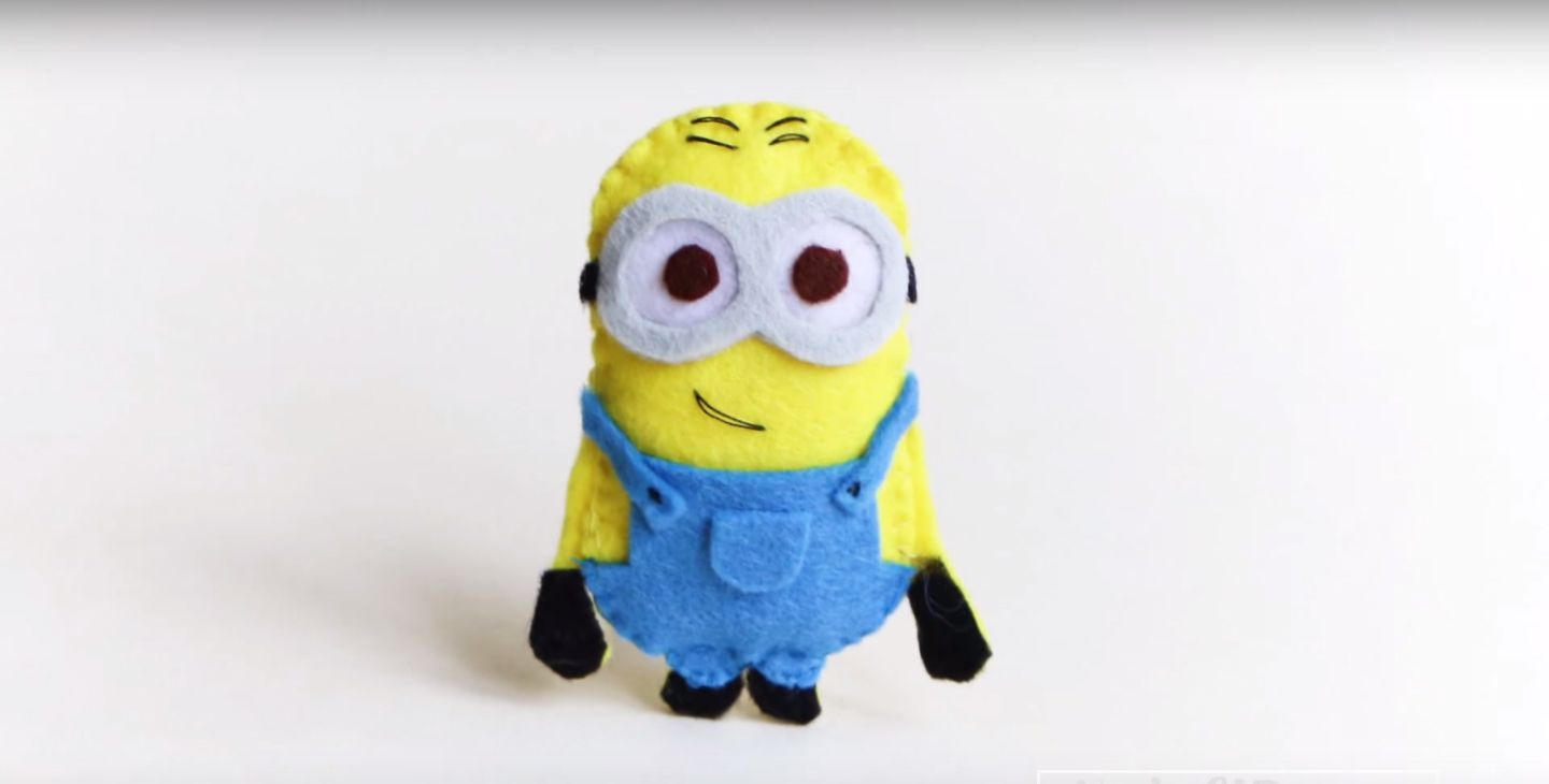 Мягкая игрушка миньон своими руками