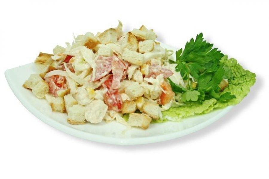 Очень вкусный "праздничный" салат!