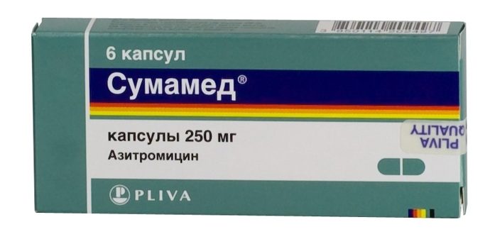Сумамед - лекарство от гайморита