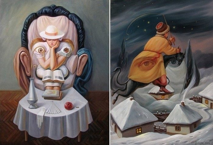 Современное двойное изображение