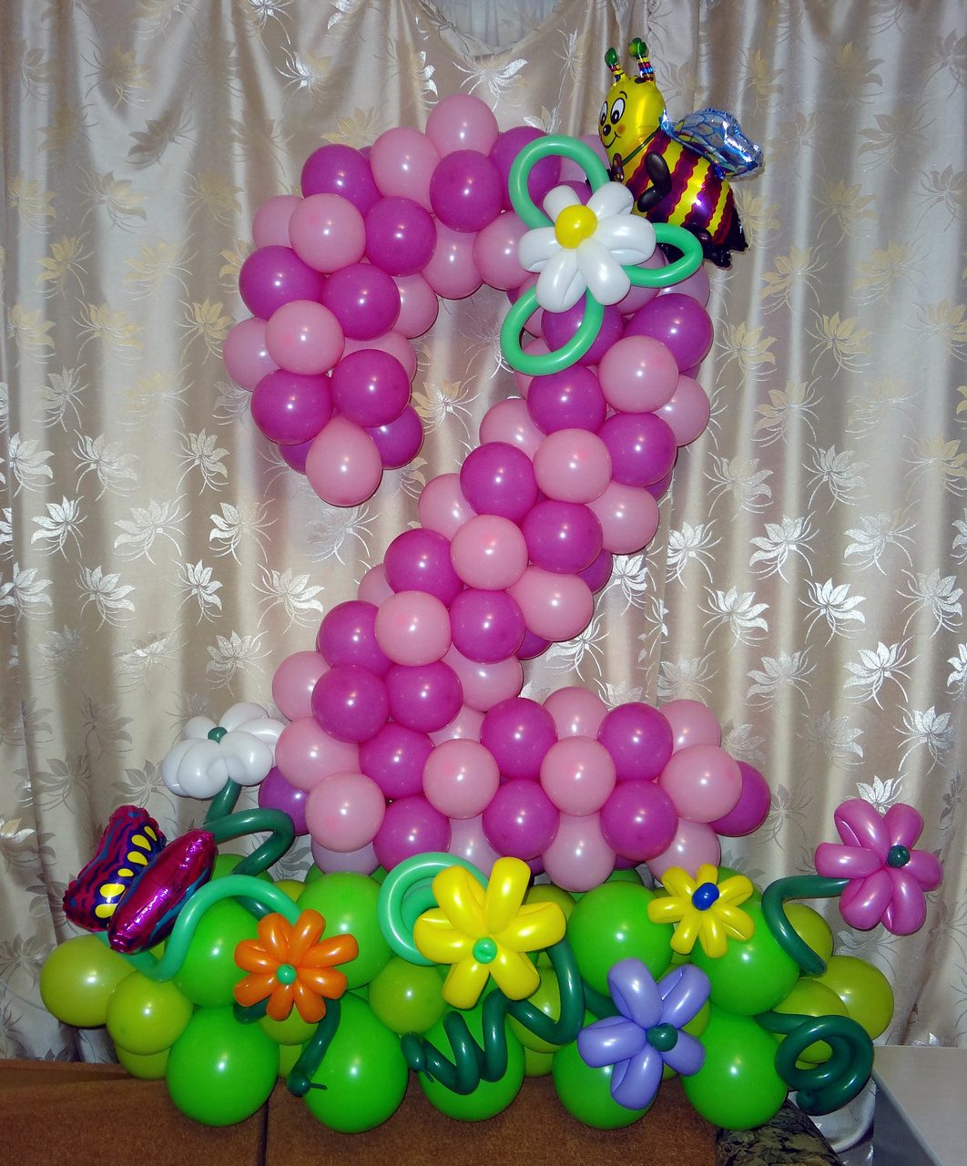 Цифра из шаров