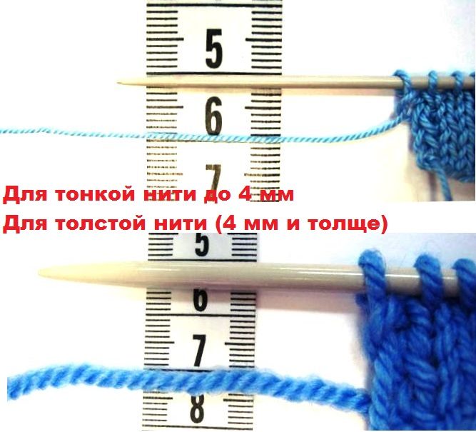 Как подобрать спицы и пряжу