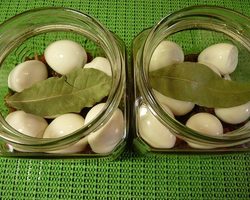 Как мариновать яйца? Маринованные куриные и перепелиные яйца, рецепты пошаговые с фото. Салат с маринованными яйцами