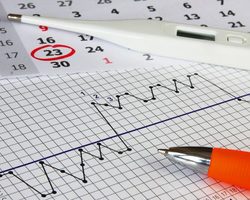 Базальная температура при беременности на ранних сроках. График базальной температуры при беременности