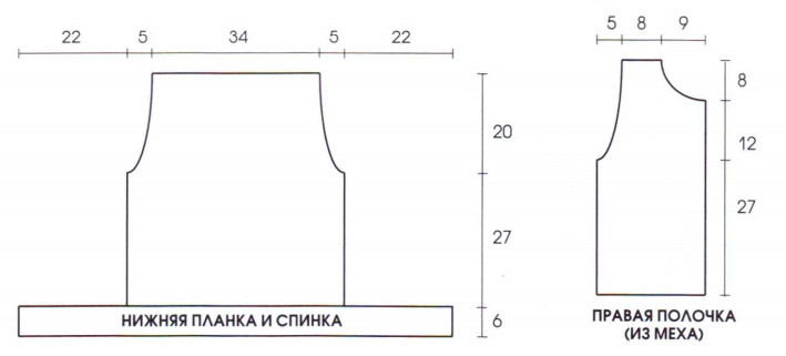 Как сшить жилет своими руками из старой дубленки: выкройки