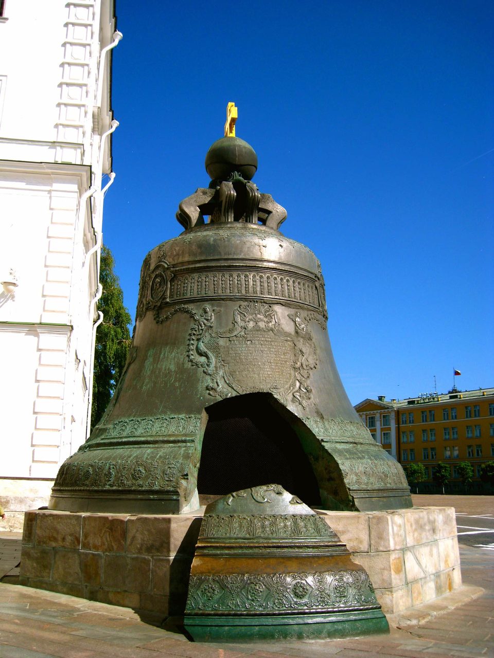 Достопримечательность москвы - царь колокол