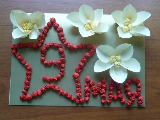 Поделки на 9 мая своими руками. Как сделать вечный огонь, танк, открытки, голубя, самолет, звезду, цветы, гвоздику ветеранам?