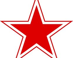 Как нарисовать пятиконечную звезду карандашом при помощи линейки и циркуля?