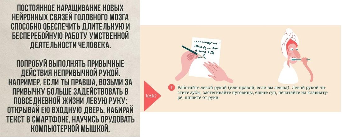 Как тренировать нейроны и развивать полушария мозга