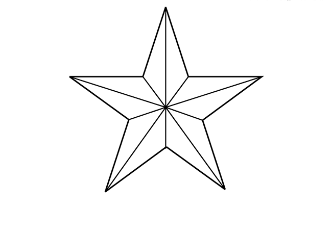 Объемная звезда