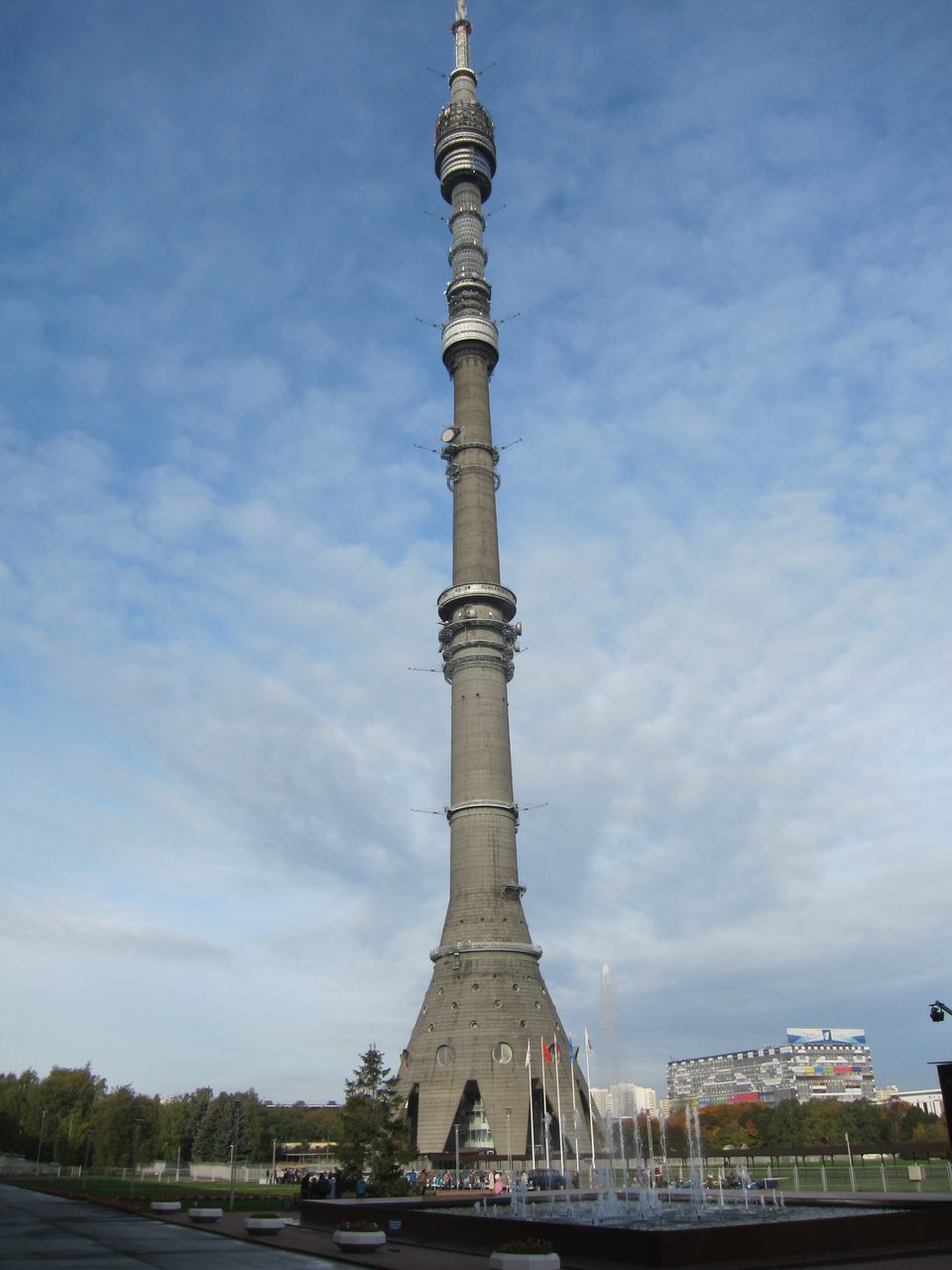 Достопримечательность москвы - останкинская башня
