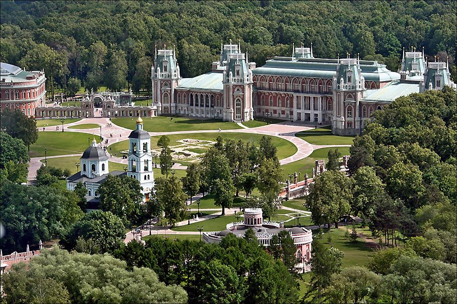 Достопримечательность москвы - царицино