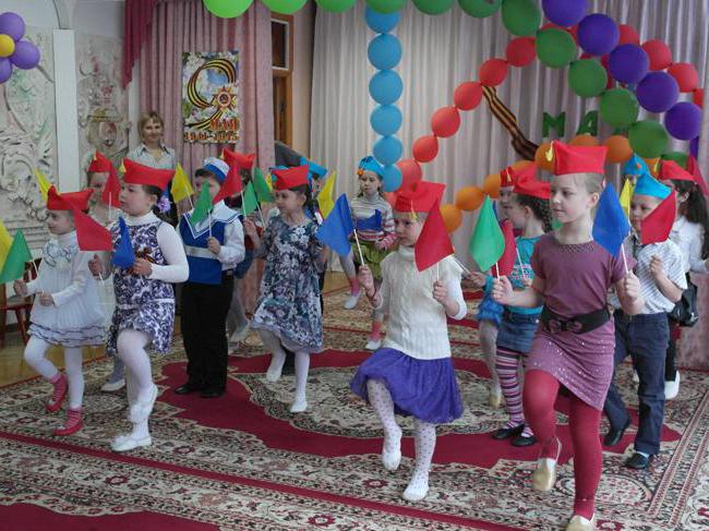 В садике день победы