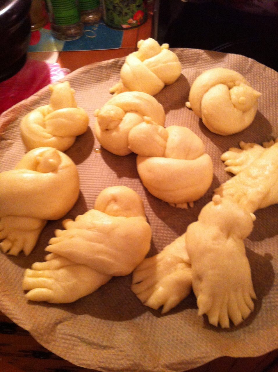 Жаворонки из теста