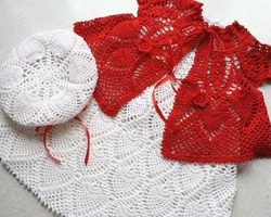 Как связать красивый детский сарафан? Схемы вязаного сарафана спицами и крючком