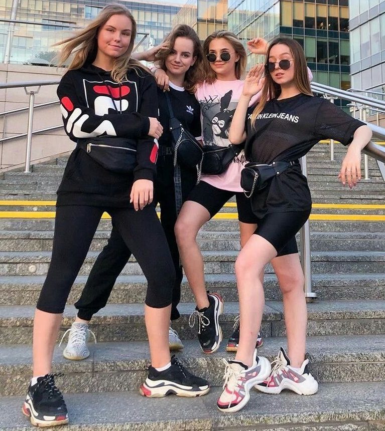 Спортивный стиль для старшеклассниц