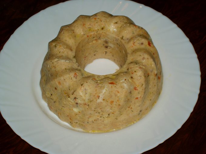 Куриное суфле.