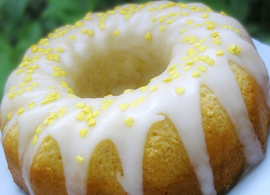 Лимонный кекс.