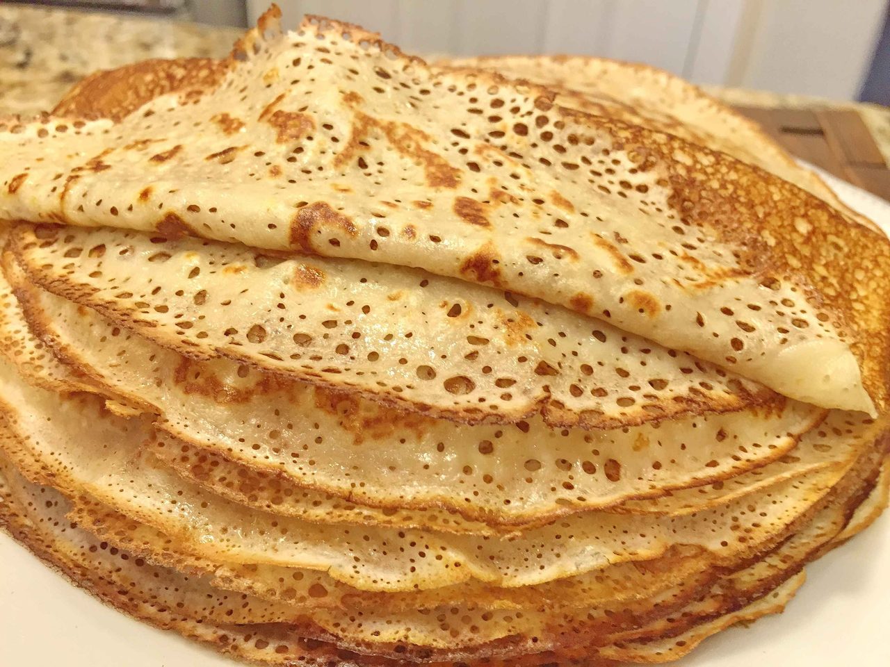 Кружевные блинчики