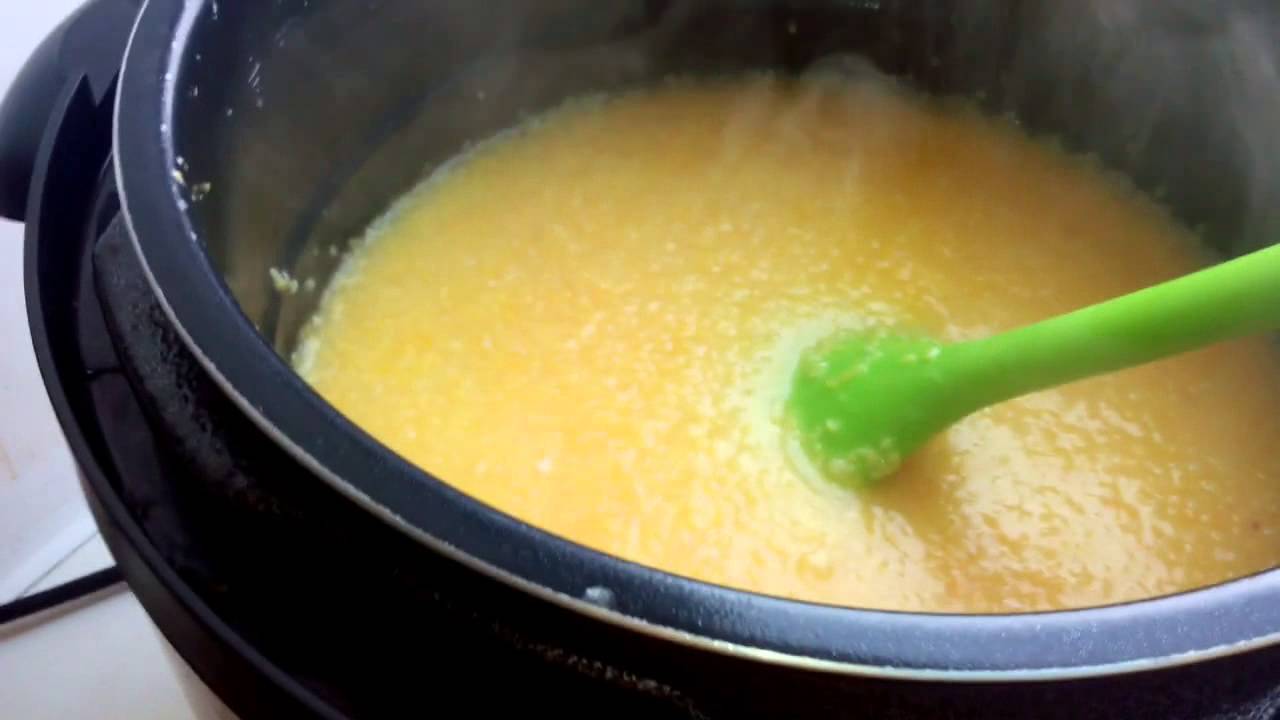 Кукурузная каша в мультиварке.