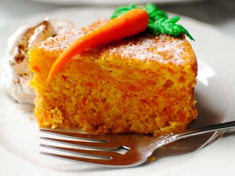 Морковный кекс.