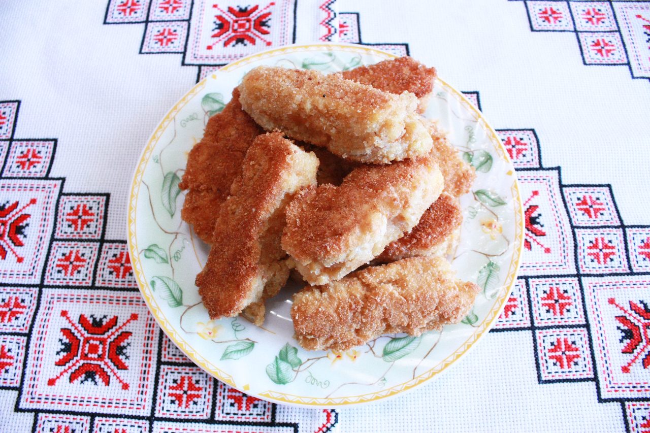 Только что приготовленная закуска